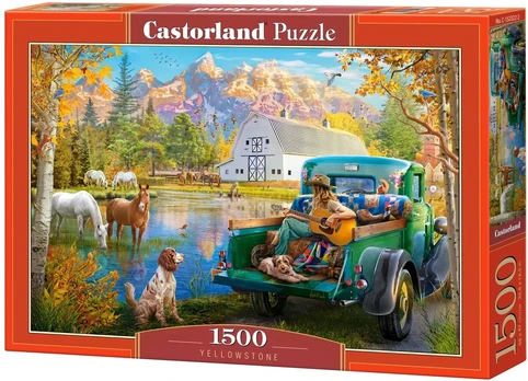 Castorland dėlionė Yellowstone 1500 det.