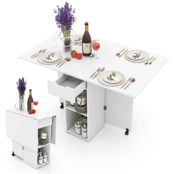 Bonideco Select Valgomojo stalas 120x72x75cm., baltos spalvos