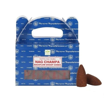 Kūginiai smilkalai Satya Nag Champa, 75 g