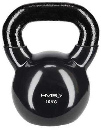 KNV10 Juodas KETUS KETTLEBELL VINILU DEngtas HMS
