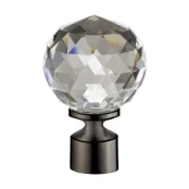 Antgalis Domoletti Crystal Kula, Ø 19 mm, titano kaina