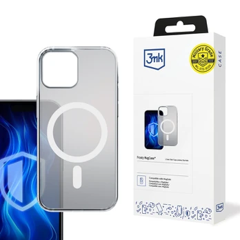 3MK Frosty MagCase iPhone 15 balta/baltas