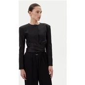 Eleh Švarkas ESS250171 Juoda Regular Fit