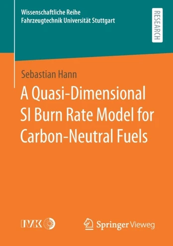 Quasi-Dimensional SI Burn Rate Model for Carbon-Neutral Fuels