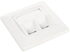 SOLARIX modular socket (SX9-2-0-WH)