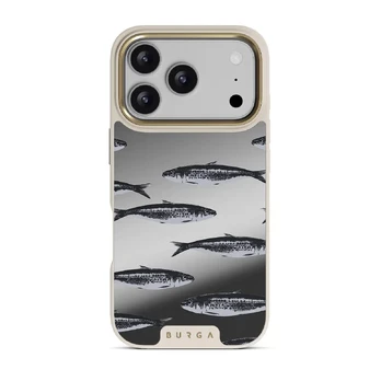 Del Mar - iPhone 17 Pro Case, Elite Mirror Light (MagSafe) / Gold