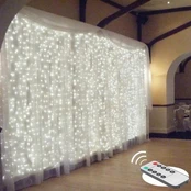 LED Light HEMER 300 LED Bright Baltas kaina