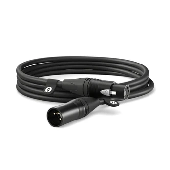 RODE XLR CABLE-3m black - XLR/XLR cable MROD788-BLK XLR3M-B