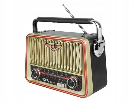 Ltc nešiojamas Fm/usb/sd/aux/solar Retro radijas