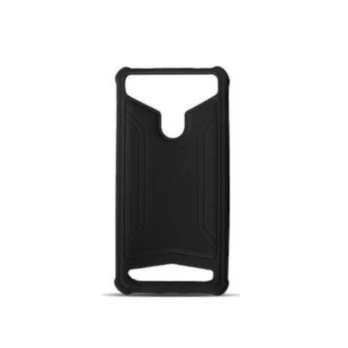 Universalus dėklas silikoninis 4 - 4.5" juodas