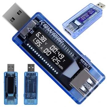 Verk Group Voltmeter usb ammeter voltage tester