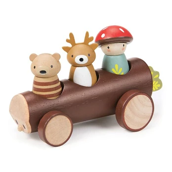 Medinis miško taksi automobilis