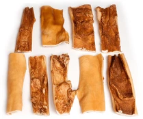 Snack'it - Beef Head Skin 1kg - (01-223) kaina