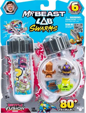 Mr. Beast Lab MrBeast Lab - Swarms Battle Fusion - 6 PCS (20440)