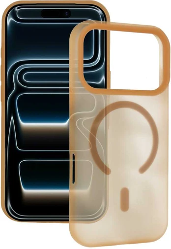 Tel Protect Mist Matte Magsafe dėklas skirtas Apple iPhone 15 coffee rudos spalvos