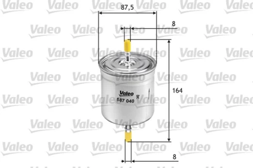 Kuro filtras VALEO 587040