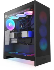 NZXT H7 Flow RGB Midi Tower Juodas kaina