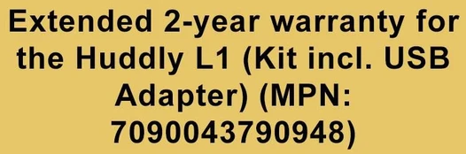 Ext. 2-yr warr. Huddly L1 (Kit incl. USB Adapteris)