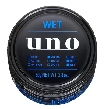 Šlapių plaukų efekto vaškas Shiseido Uno vyrams, 80 g