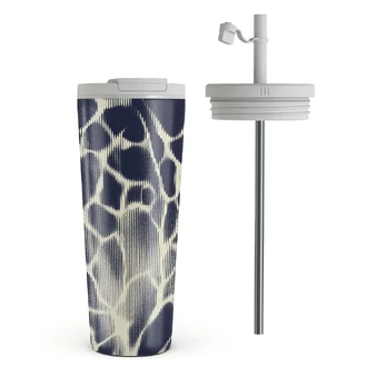 Abyss - Travel Mug, 700 ml / Flap & Straw Set