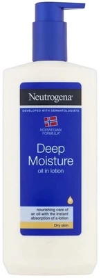 Kūno emulsija Neutrogena Deep Moisture With Oil, 400 ml
