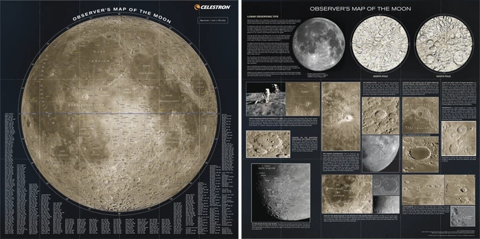 Celestron – Mėnulio žemėlapis