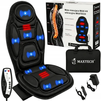 Vibracinis masažo kilimėlis MAXTECH, 9 taškai