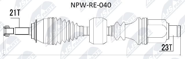 Pusašis NTY NPW-RE-040