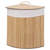 Skalbinių krepšelis BAMBOO kampinis, 48 l kaina