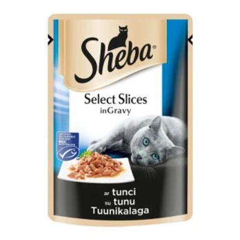 Ėdalas katėms su žuvimi SHEBA, 85 g
