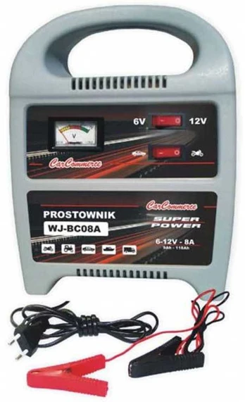 ES Akumuliatorių kroviklis 6-12V\8A WJ-BC08A 42512