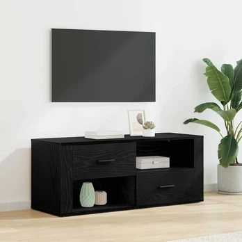 Televizoriaus spintelė Juodas ąžuolas 100 x 35 x 40 cm
