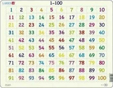Larsen Dėlionė „Skaičiavimas iki 100“