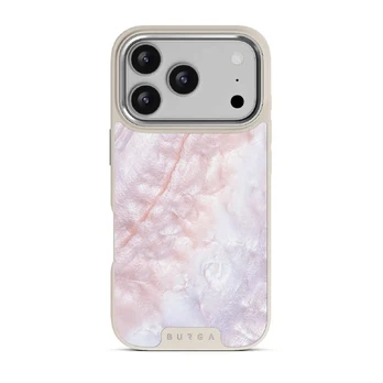 Mermaid Crown - Sea Shell iPhone 17 Pro Case, Elite Light (MagSafe) / Silver