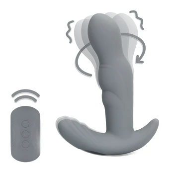 Loveline By Shots Rotating Prostate Stimulator with Remote Control - Gotham Pilkas