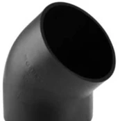 Geberit PEH bøjning 45 grader Ø 50 mm
