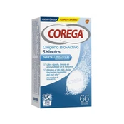 Corega Active Oxygen 3 minutės 66 tabletės kaina