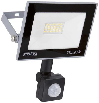 Ideus/Strühm Judesio jutiklis LED prožektorius chroma led s 20w pilkos spalvos cw