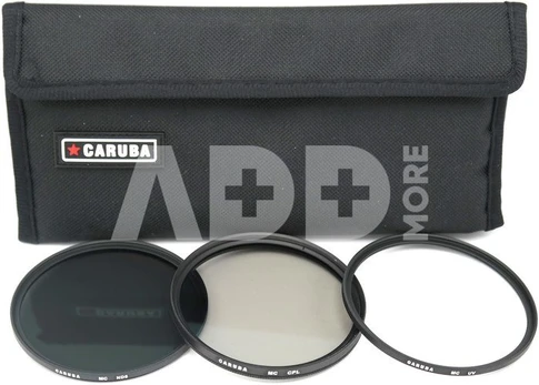 Caruba UV+CPL+ND8 Kit 67mm