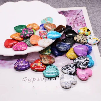 Kristalai, širdies forma, 36pcs assorted varieties