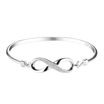 Sidabrinė apyrankė Infinity