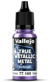 Vallejo Vallejo: 77.169 - True Metallic Metal - Airbrush - Celestial Violet (18 ml)