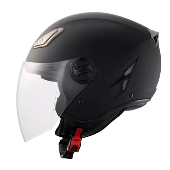 3/4 veido motociklo šalmas su "Bluetooth" lizdu