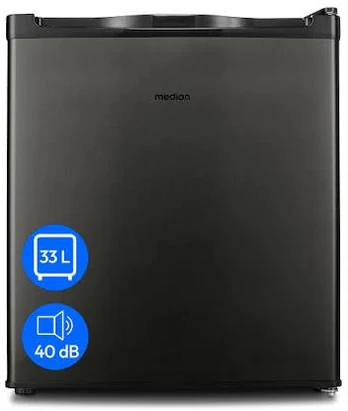 Šaldytuvas Medion MD37675 Mini-Gefrierschrank grau