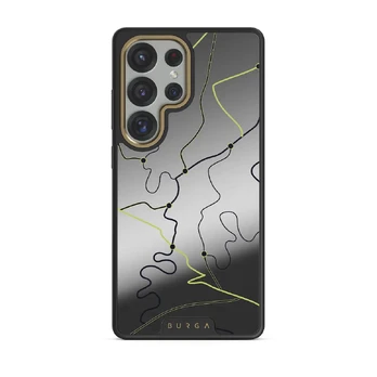 Pathfinder - Samsung Galaxy S25 Ultra Case, Elite Mirror Dark (Magnetic) / Gold