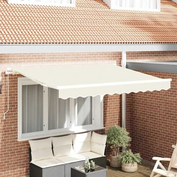 Markizės Pakeitimo Medžiaga 3.5x2 m Rėmui Kreminė