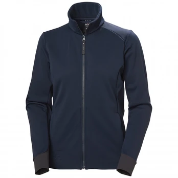 Sweatshirt Tech with long zipper women's, navy L, Helly Hansen Workwear