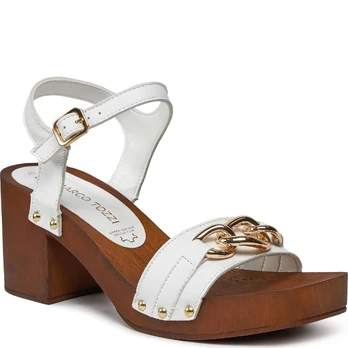 Basutės moterims, Balta, SANDALS