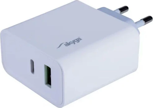 USB A USB C PD Quick Charge 3.0 maitinimo šaltinis – 5-20V/2.25-3A – Akyga AK-CH-14