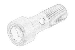 įdubiamasis varžtas, kompresorius 9802931080